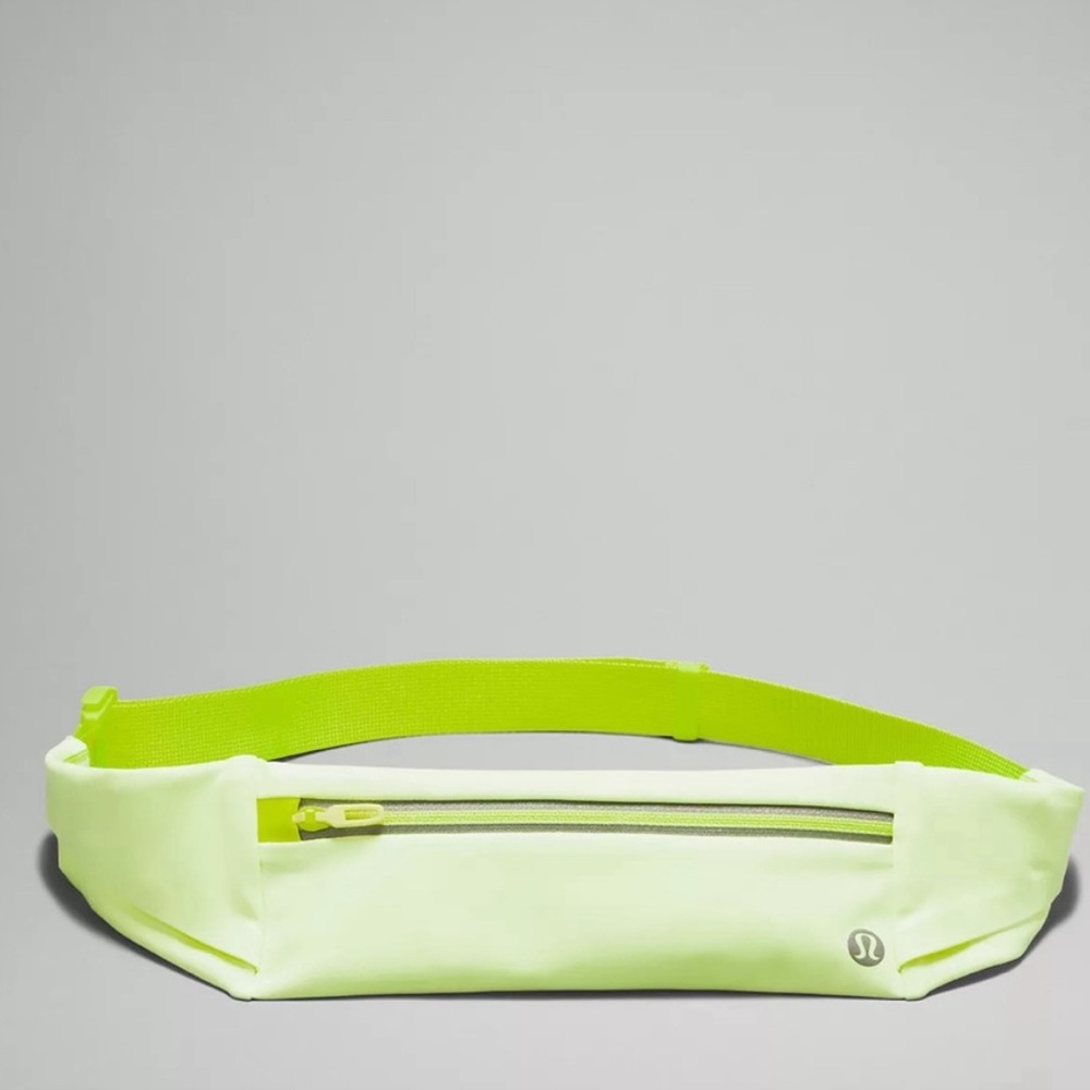 NWT Lululemon Fast and Free Running Belt Highlight Yellow - Picture 2 of 4